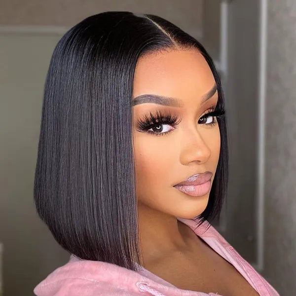 5x5 Closure Glueless Undetectable Lace Bob Wig | Pre-plucked Main image