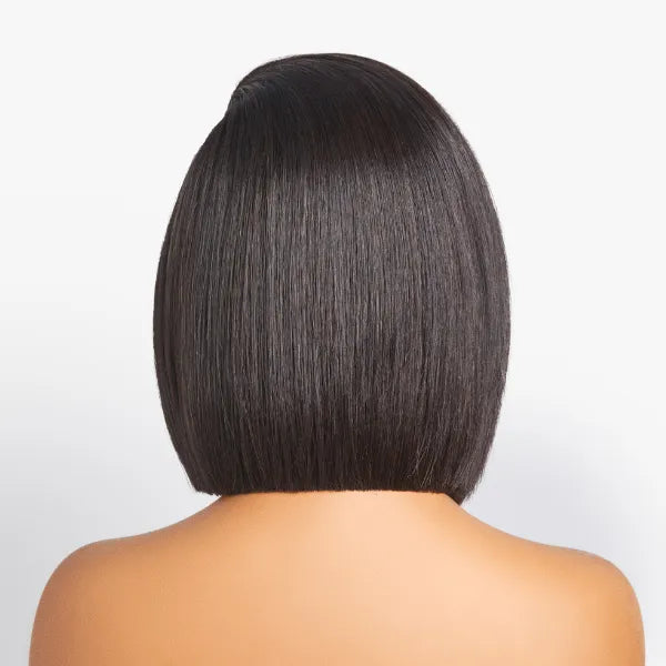 Asymmetric Bob Minimalist HD Lace Glueless C Part Short Wig 100% Human Hair - US Only