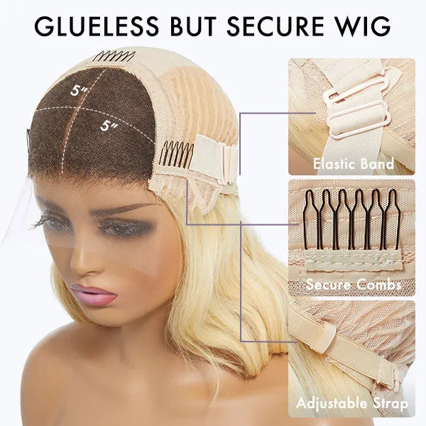 613 Loose Wave Glueless 5x5 Closure HD Lace Wig | Direct Dyeing