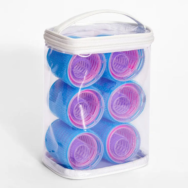 18pcs 3 Sizes Hair Curlers Roller Set Self Grip Holding for DIY or Hair Salon