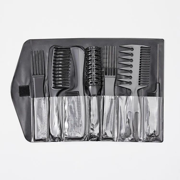 US Only | 7pcs / 1 Set Antistatic Heat Resistant Hair Comb Set for All Hair Types & Styles