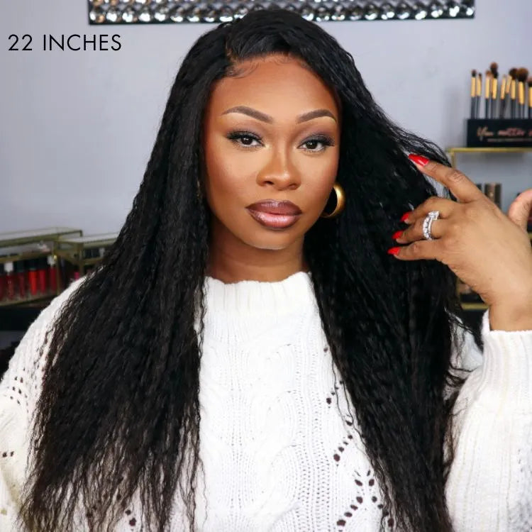 LUVME TWIST | Dreadlock Style 5x5 Closure Lace Glueless Wig Mid Part Long Wig - US ONLY