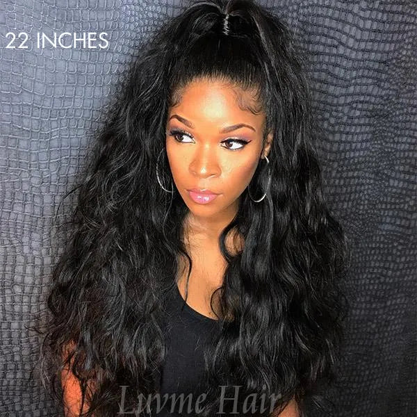 Body Wave Half Wig High Density Affordable 100% Human Hair Wig - US ONLY Secondary image