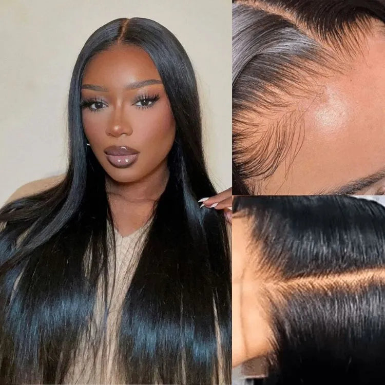 Luvme Hair 180% Density | Silky Straight Glueless 5x5 Closure HD Lace Long Wig | Large & Small Cap Size - US Only Main image