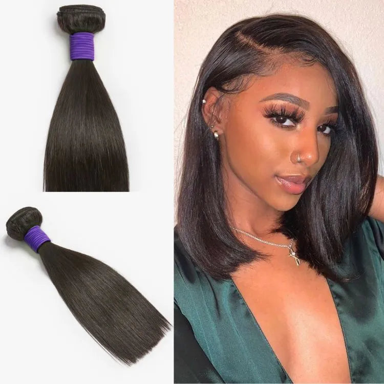 Upgraded Brazilian Hair | 1pc Straight 100% Virgin Brazilian Human Hair Bundle Main image