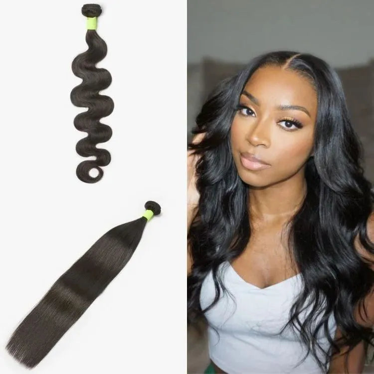 1pc Best Virgin 100% Human Hair Bundle All Textures Main image