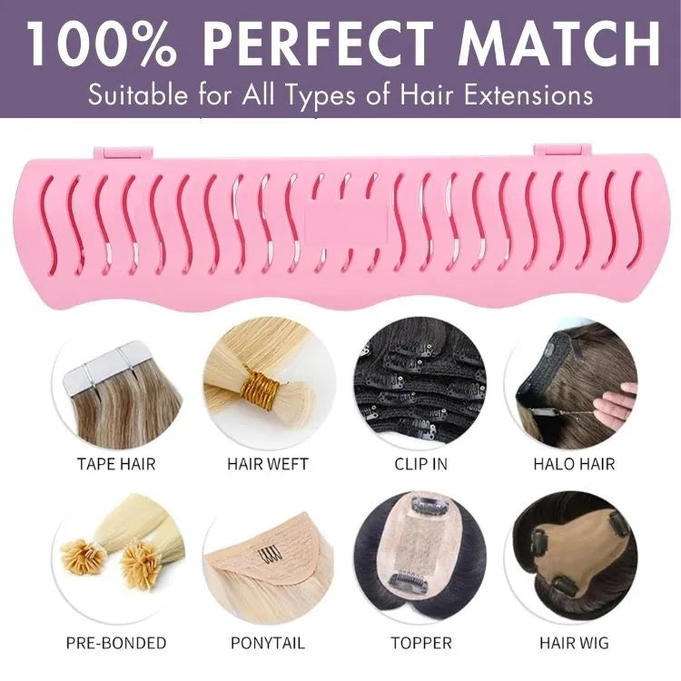 US Only | 1pc Hair Extension Holder, Storage for Clip-in, Tape-in, Bundles & Weft