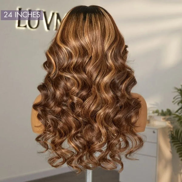 PreMax 2.0 Wigs - Nature Max Blonde Highlight Loose Body Wave Ear-to-ear Glueless 13x6 Frontal HD Lace Wig Pre-Cut Lace