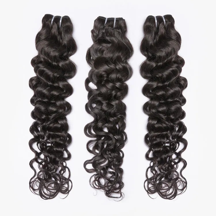 3pcs Body Wave / Water Wave / Deep Wave / Yaki Straight / Silky Straight 100% Virgin Human Hair Bundles