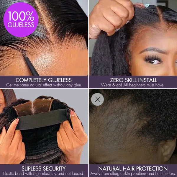 PreMax Wigs |  Ombre Brown Loose Body Wave Glueless 5x5 Closure Lace Wig Pre-Cut Lace - US Only