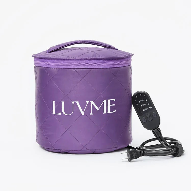 Hair Steamer Thermal Heat Cap with US Plug, for Deep Conditioning, Waterproof & Removable Inner Bag | Add-on Item Secondary image