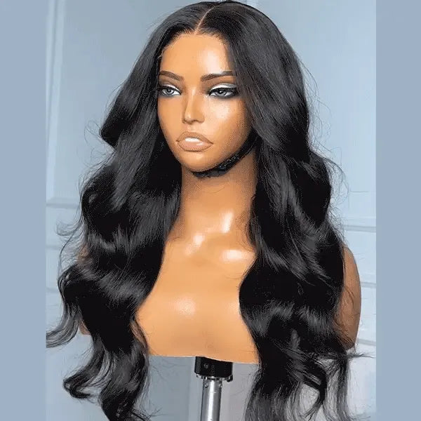 Trendy Layered Cut Loose Body Wave 5x5 Closure HD Lace Glueless Mid Part Long Wig - US Only Main image