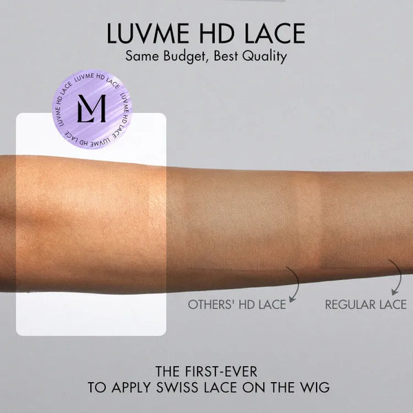 Luvme Hair PartingMax Glueless Wig Ombre Copper Brown Water Wave 7x6 Closure HD Lace Wig  - US Only