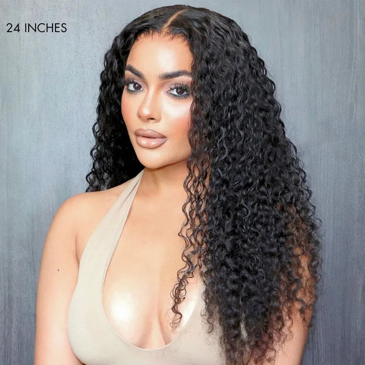 3pcs Deep Wave 100% Virgin Human Hair Curly Bundles