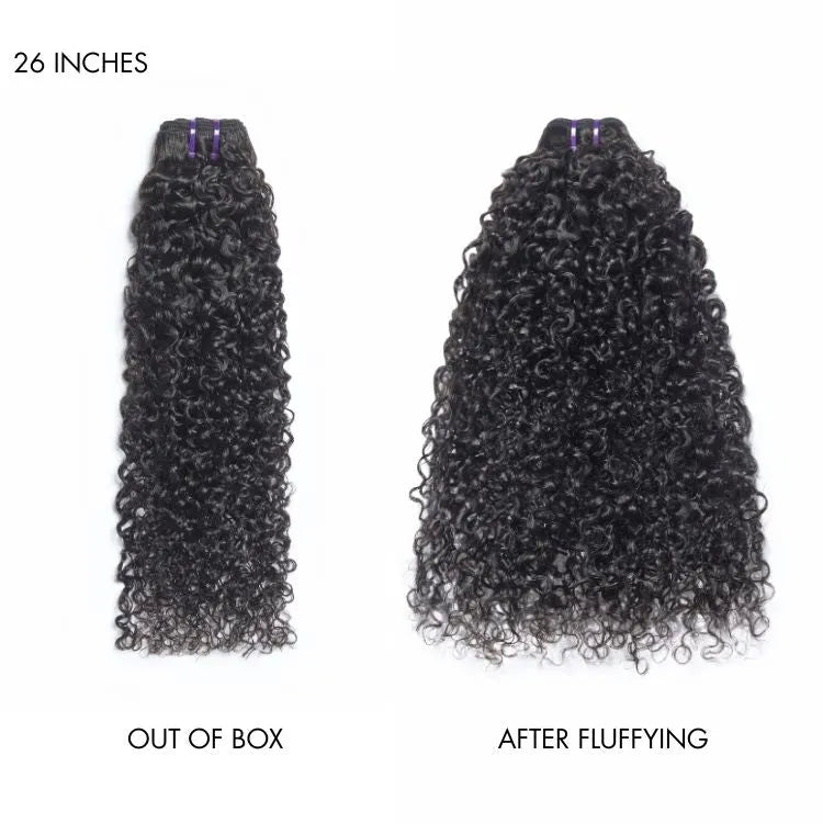 Messy Burmese Curly / Silky Straight / Body Wave / Deep Wave  Bundles 100% Premium Remy Human Hair Bundles 1pc / 3pcs