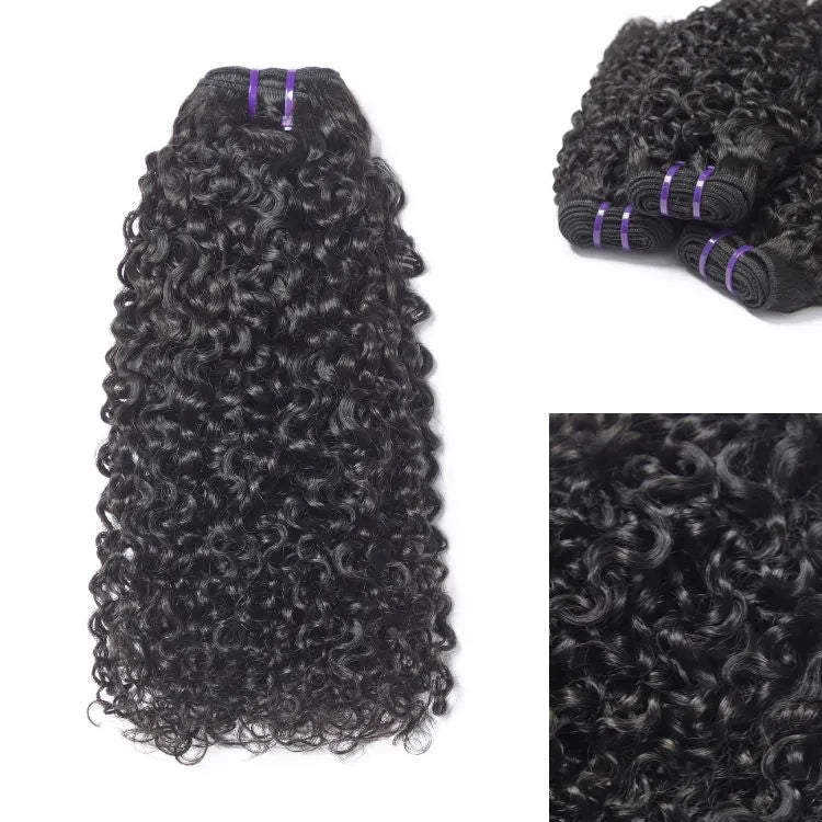 Messy Burmese Curly / Silky Straight / Body Wave / Deep Wave  Bundles 100% Premium Remy Human Hair Bundles 1pc / 3pcs