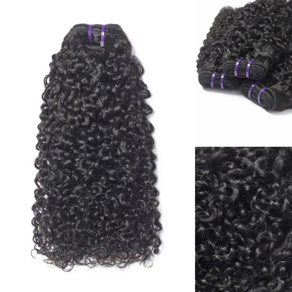 Messy Burmese Curly / Silky Straight / Body Wave / Deep Wave  Bundles 100% Premium Remy Human Hair Bundles 1pc / 3pcs