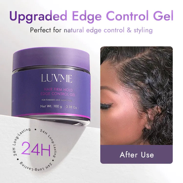 US Only | 1pc Edge Control Gel, 24h Long-Lasting Hold, for Flyaways and Sleek Styles Main image