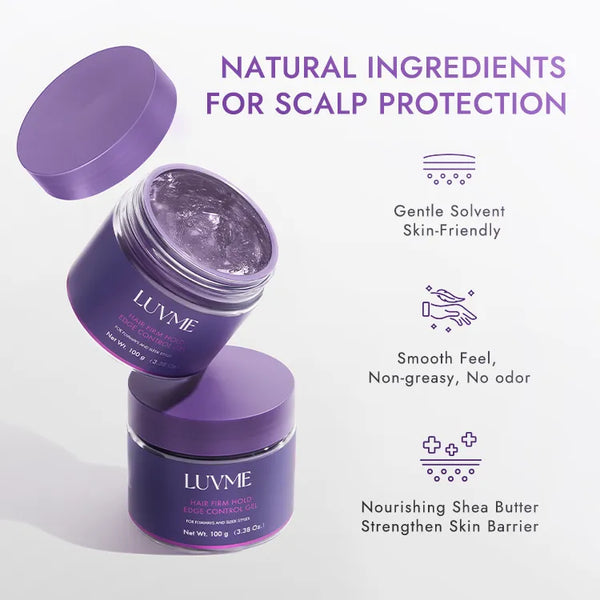 US Only | 1pc Edge Control Gel, 24h Long-Lasting Hold, for Flyaways and Sleek Styles