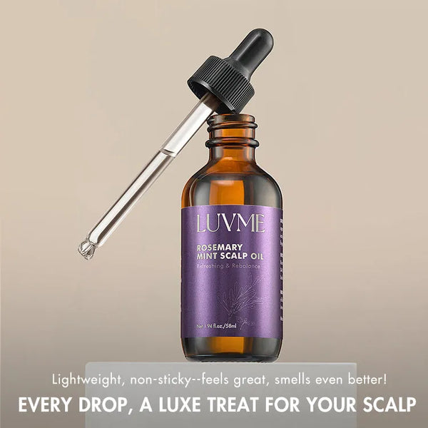 US Only | Luvme Rosemary Mint Scalp Oil, Scalp Care, Soothe & Strengthen