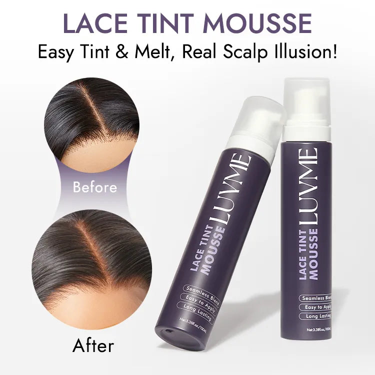 US Only | 1pc Dark Brown / Light Brown Lace Tint Mousse for Wig Melt Main image