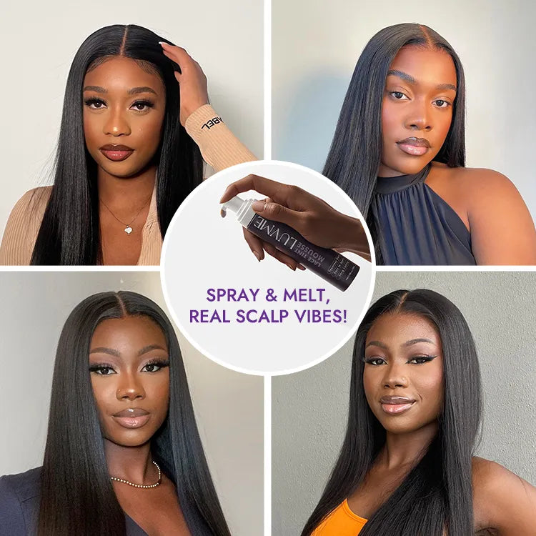 US Only | 1pc Dark Brown / Light Brown Lace Tint Mousse for Wig Melt Secondary image