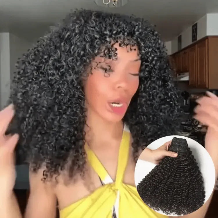 Luvme Too Easy Texture™ Kinky Curly 100% Virgin Human Hair Bundles 1pc / 3pcs - Limited Time Offer Main image