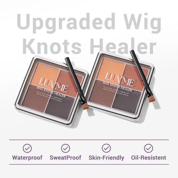 US Only | Upgrade 2.0 1pc Wig Knots Healer with a Brush, for Lace Wigs, Frontal Part and Hairline