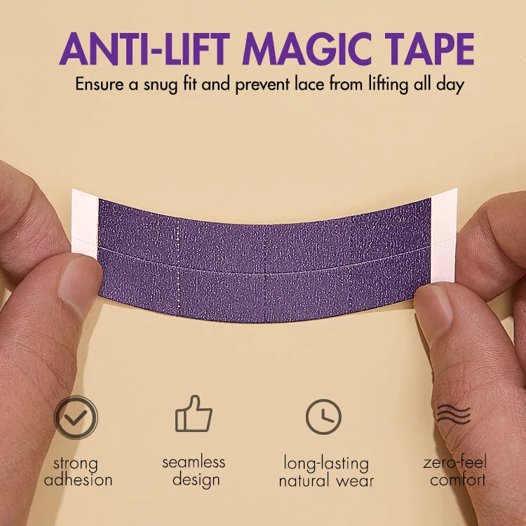 36pcs Double-Sided Lace Tape Upgrade 2.0 Ultra Hold for Lace Wigs Secondary image