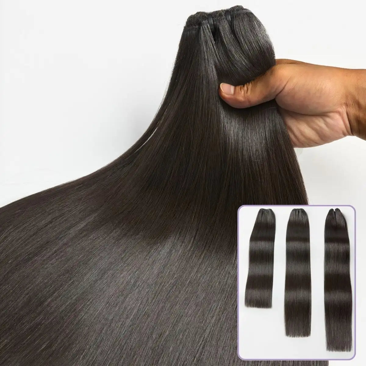 RawMagic Luxe Bundles -  Silky Straight 100% Virgin Human Hair Bundles Main image
