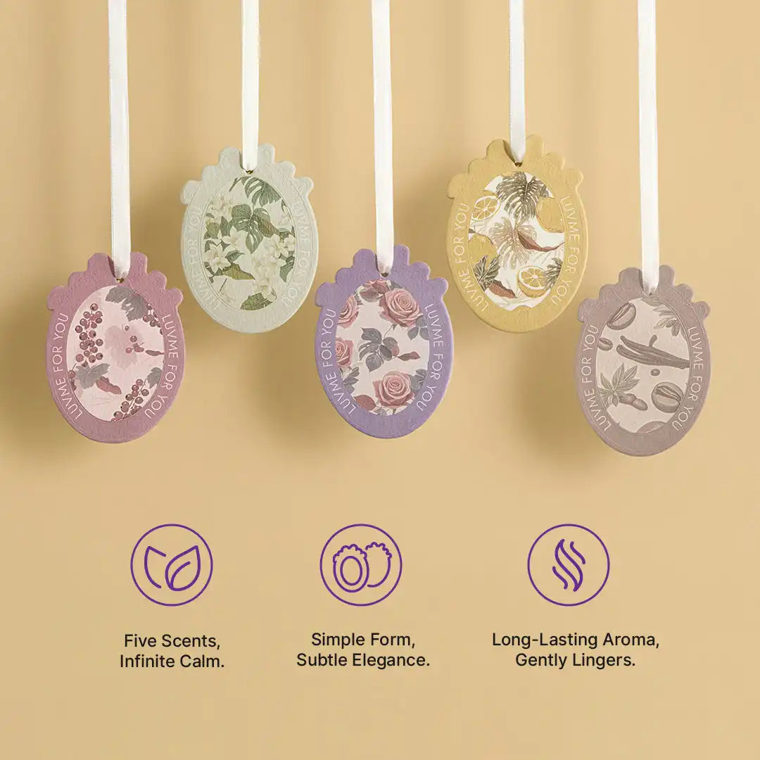 5pcs Luvme Fragrance Cards, Premium Long-Lasting Aroma Secondary image