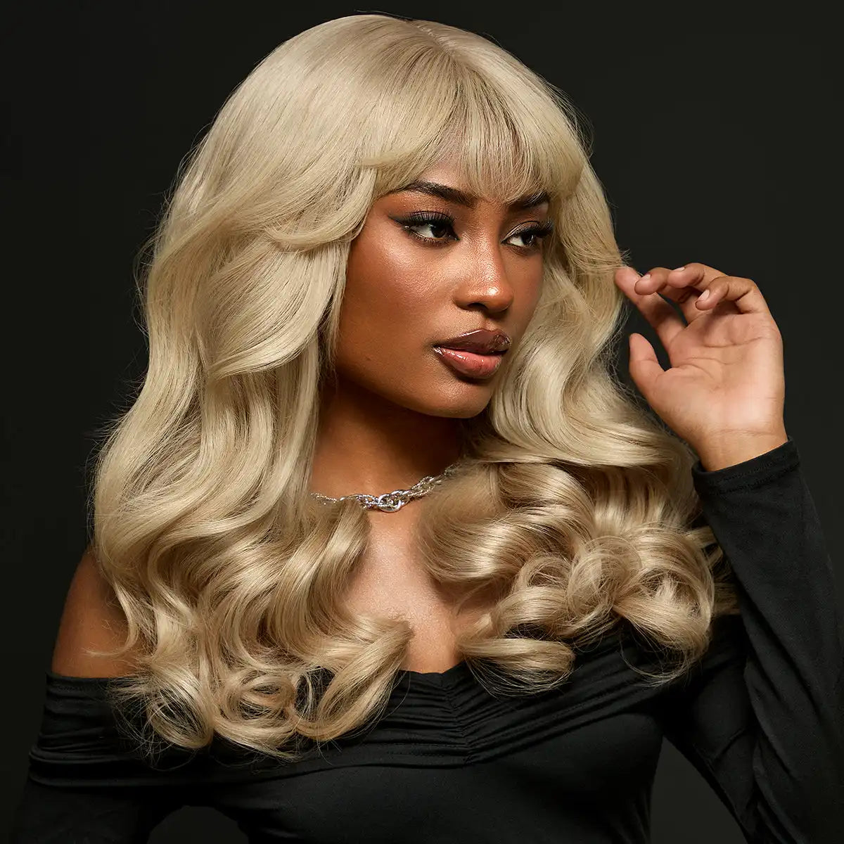 Fly First Lady | RawMagic x Kim Kimble Icon Collection Loose Body Wave 13x6 HD Frontal Lace Wig Main image