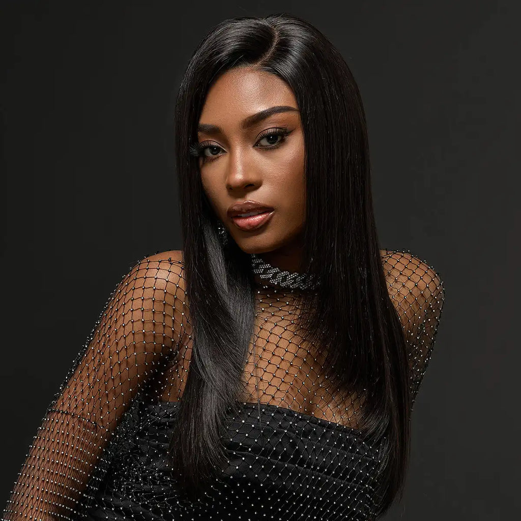It Girl | RawMagic x Kim Kimble Icon Collection Silky Straight 13x6 Frontal HD Lace Wig with Drawstring Cap