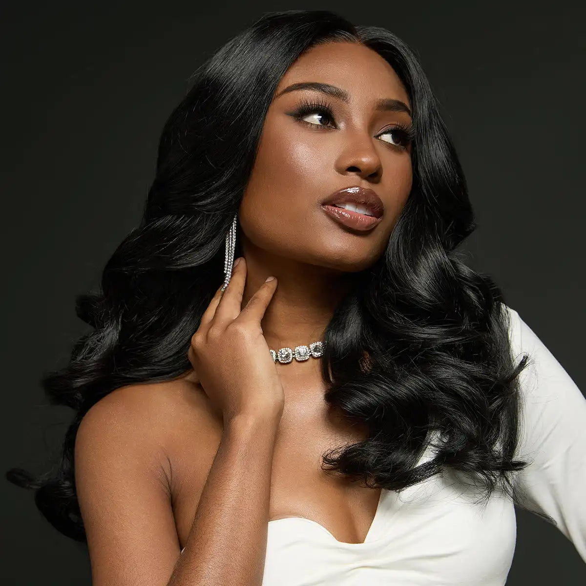 Soft Life Body Wave | RawMagic x Kim Kimble Icon Collection Body Wave 13x6 Frontal HD Lace Wig with Drawstring Cap Secondary image
