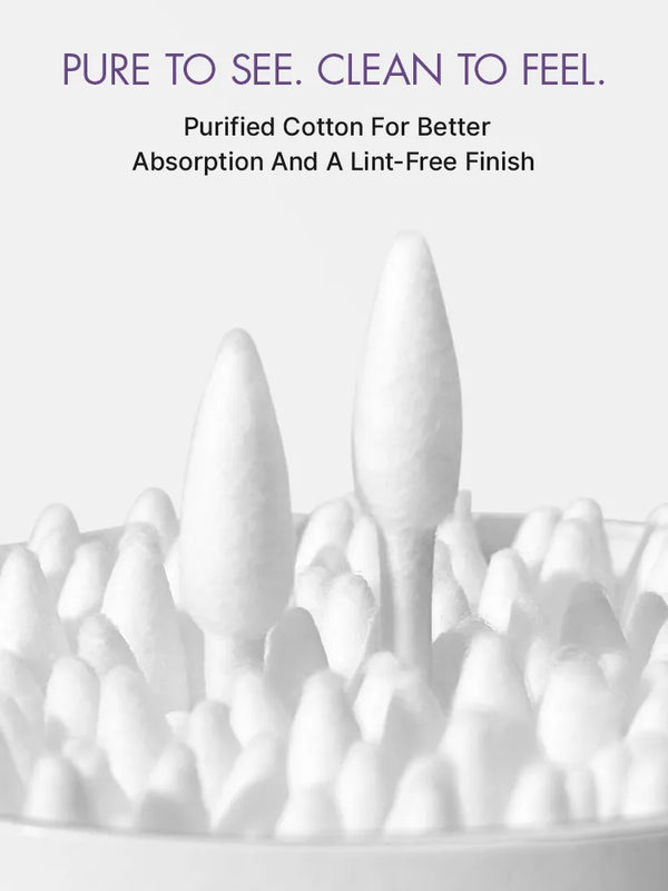 LUVME 100pcs Dual-Tip Cotton Swabs
