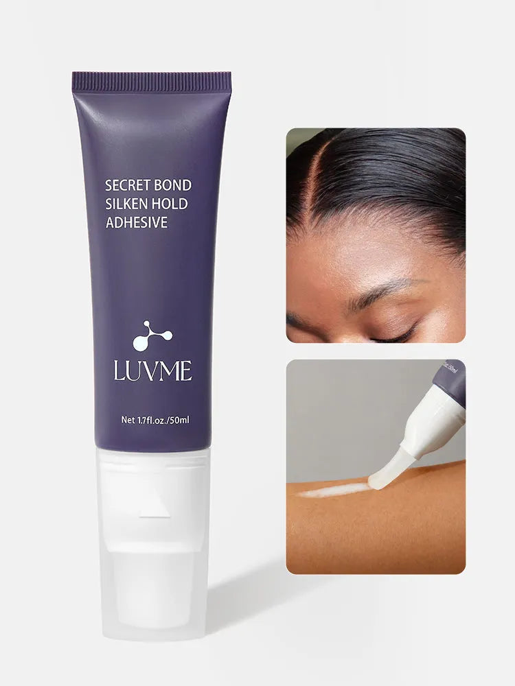 US Only | LUVME Wig Hairline Glue - Silicone Applicator for Easy Mess-Free Application, Invisible Strong Hold Main image
