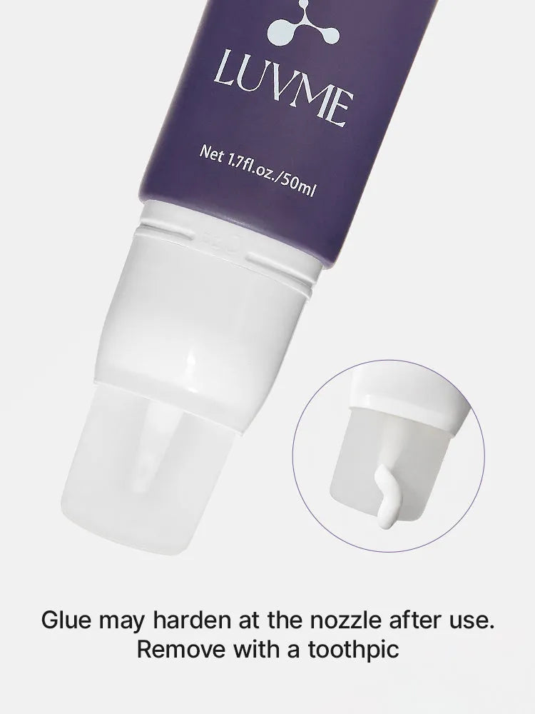 US Only | LUVME Wig Hairline Glue - Silicone Applicator for Easy Mess-Free Application, Invisible Strong Hold