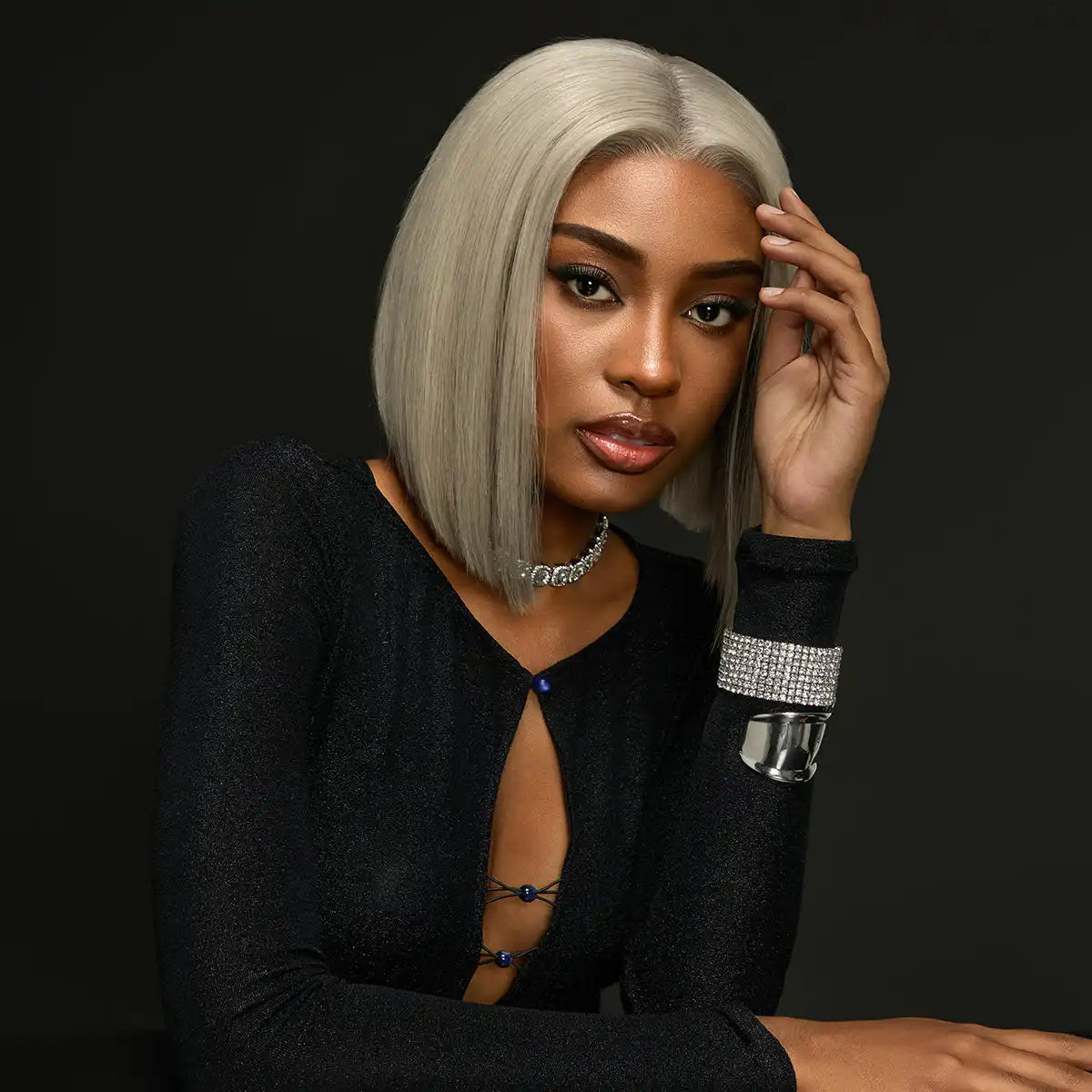 BOSS BOB | RawMagic x Kim Kimble Icon Collection 613 Blonde 13x6 Frontal HD Lace Bob Wig with Drawstring Cap Pre-cut Lace
