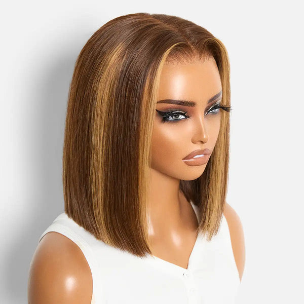 BOSS BOB | RawMagic x Kim Kimble Icon Collection 613 Blonde 13x6 Frontal HD Lace Bob Wig with Drawstring Cap Pre-cut Lace