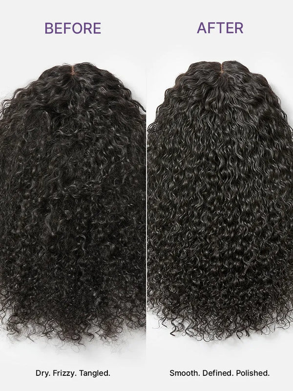 LUVME Curved Curl Repair Comb - Restores Shape and Smooths Messy Curls