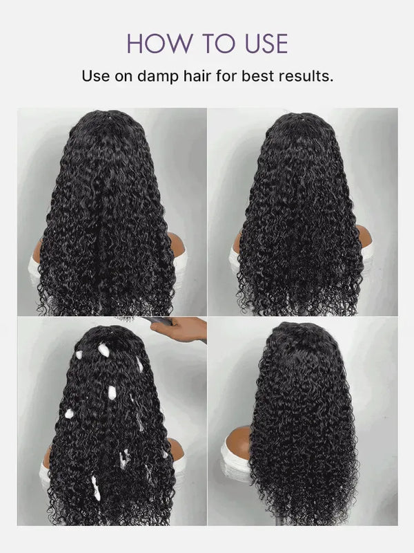 LUVME Curved Curl Repair Comb - Restores Shape and Smooths Messy Curls