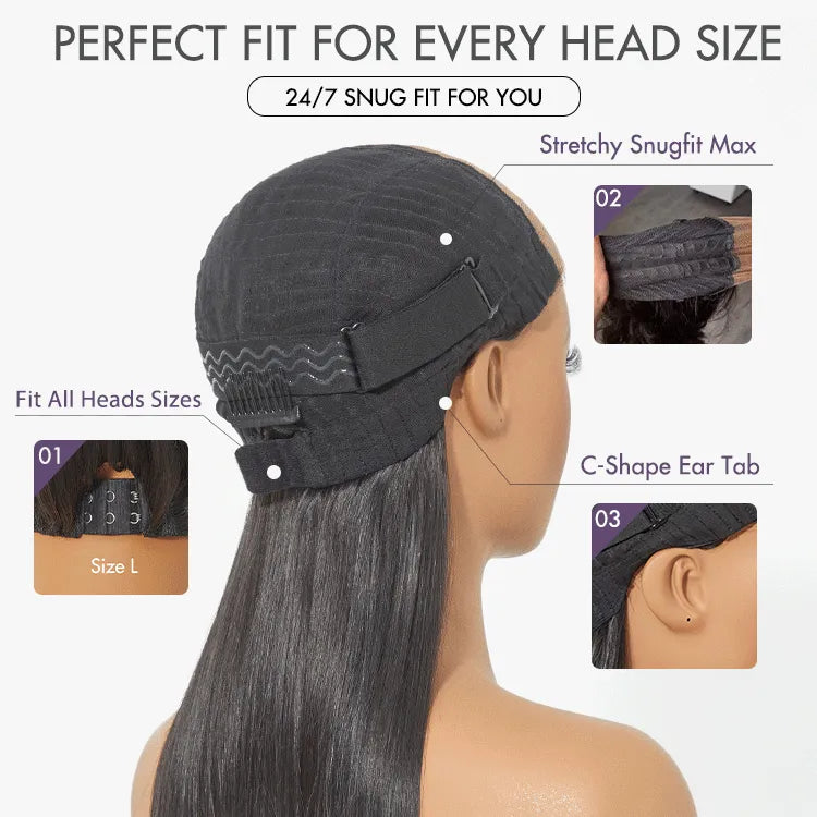 Readitress™ Ombre Brown Highlight Boho Braids Deep Curly Glueless 5x5 Closure Lace with Braided Top Human Hair Wig Pre-Cut Lace