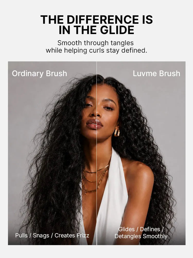 LUVME Small Curl Styling Comb | Tailored for Braids and Kinky Coily Wigs