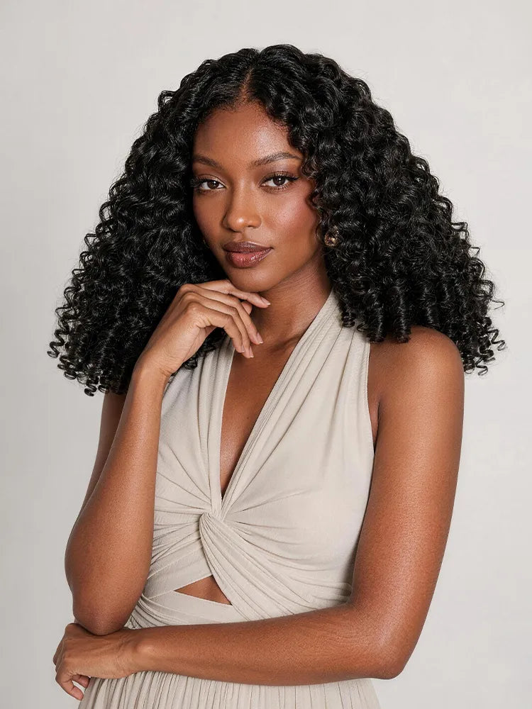 1pc Soft & Voluminous Burmese Curly 100% Virgin Human Hair Bundles Secondary image