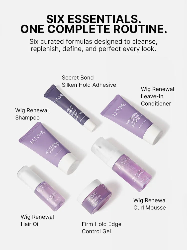 US Only |  Wig Care Travel Essentials 6-Piece Kit