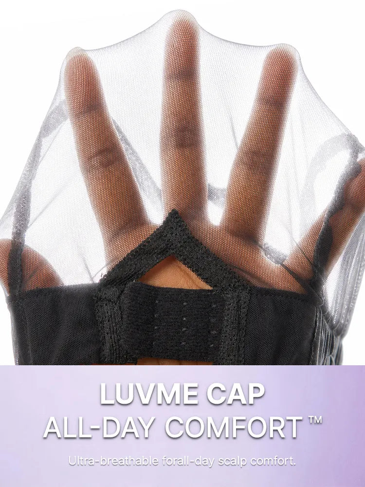 Luvme All-Day Comfort™ Wig 180% Density Honey Golden Blonde Loose Body Wave 7x6 Closure HD Lace Human Hair Wig Pre-Cut Lace