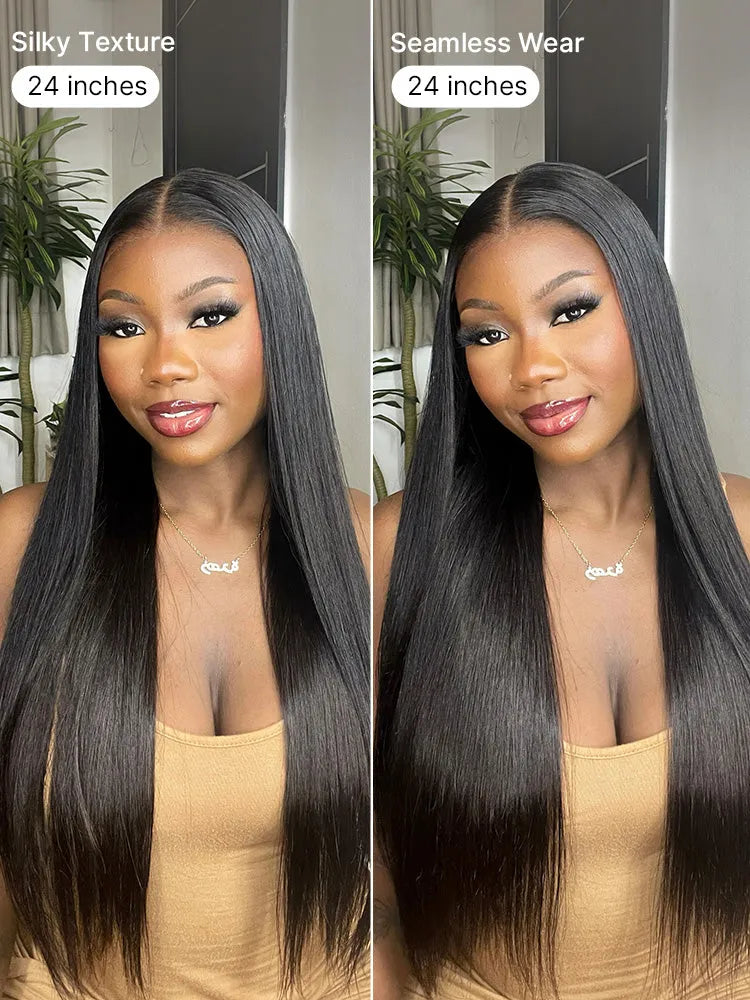 Body Wave / Straight / Kinky / Deep Wave Human Hair U Part Wig