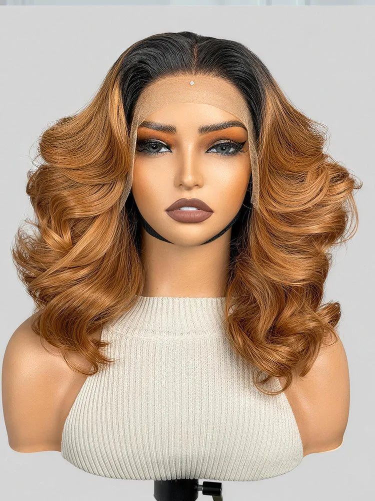 PreMax 180% Density 12 Inch 13x4 Frontal HD Lace Custom Wig Pre-cut Lace Main image