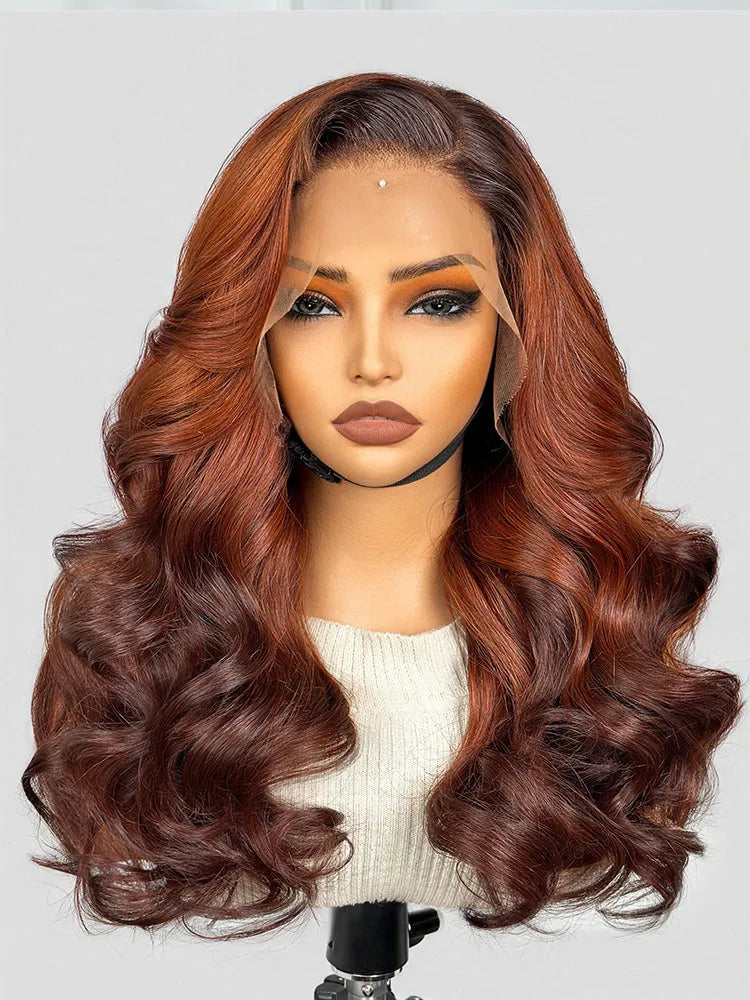 PreMax 180% Density 18 Inch 13x4 Frontal HD Lace Custom Wig Pre-cut Lace Main image