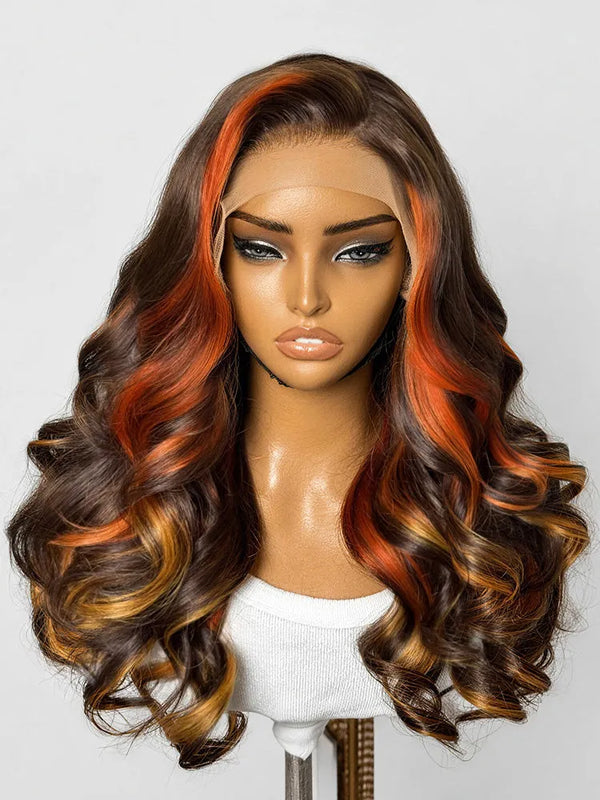 PreMax 180% Density 18 Inch 13x4 Frontal HD Lace Custom Wig Pre-cut Lace